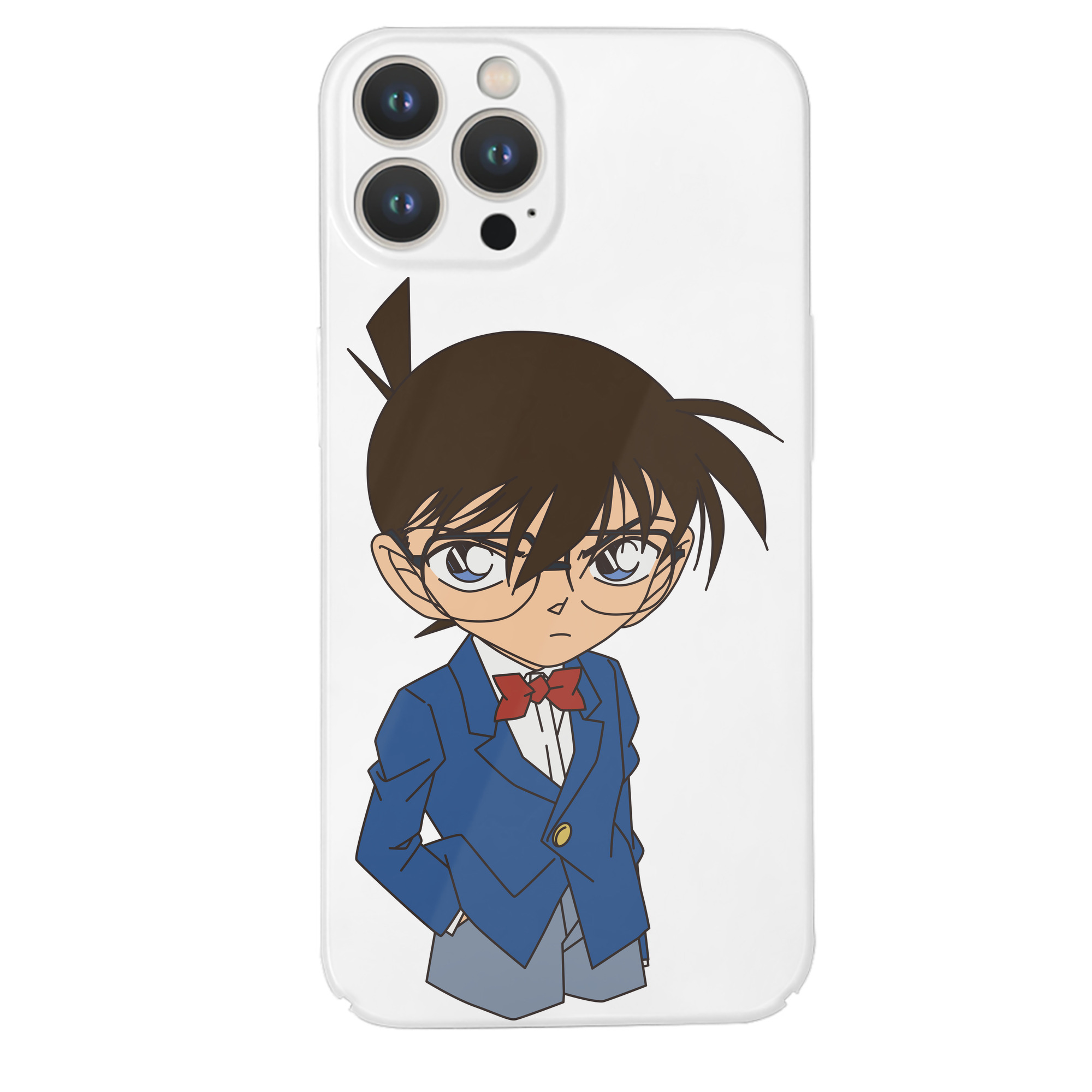 （画像用） 名探偵コナン 江戸川 コナン Detective Conan Conan Edogawa 【iPhone 14シリーズ対応】ハードケース